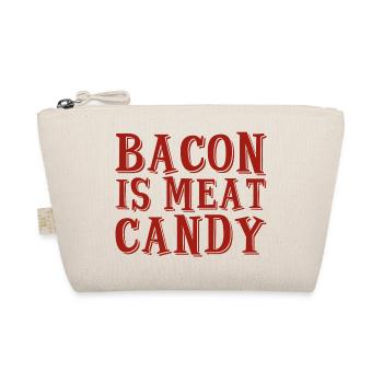 Bacon Is Meat Candy 2 - Bio-Täschchen - Natur - Vorne
