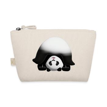 Panda Finger 3D - Bio-Täschchen - Natur - Vorne