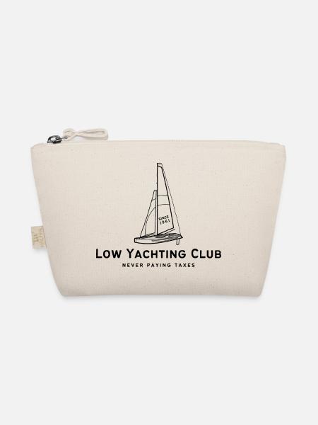 Never Paying Taxes | Sailing | Low Yachting Club - Bio-Täschchen - Natur