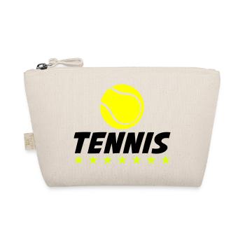 tennis 01 - Bio-Täschchen - Natur - Vorne