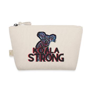 Koala strong! - Organic Pouch - nature - Front