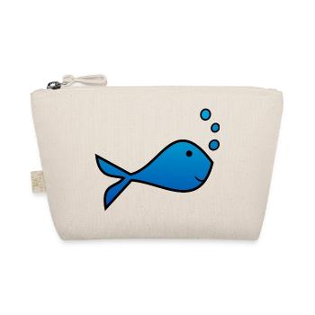 SARDINE. FISH. APRIL FOOL. EASTER. SEA - Organic Pouch - nature - Front