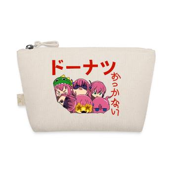 Kawaii Manga Donuts - Bio-Täschchen - Natur - Vorne