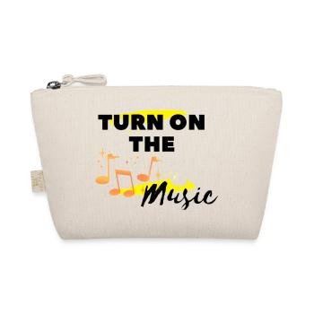 I love clothes / Turn on the Music - Bio-Täschchen - Natur - Vorne
