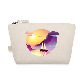 Sailboat Sailing Ship Sailing Sport Sailors - Organic Pouch - nature - Front