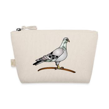 Vogel - Bio-Täschchen - Natur - Vorne