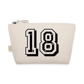 18th birthday of legal age - Organic Pouch - nature - Front