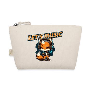 Musik Fuchs - Bio-Täschchen - Natur - Vorne