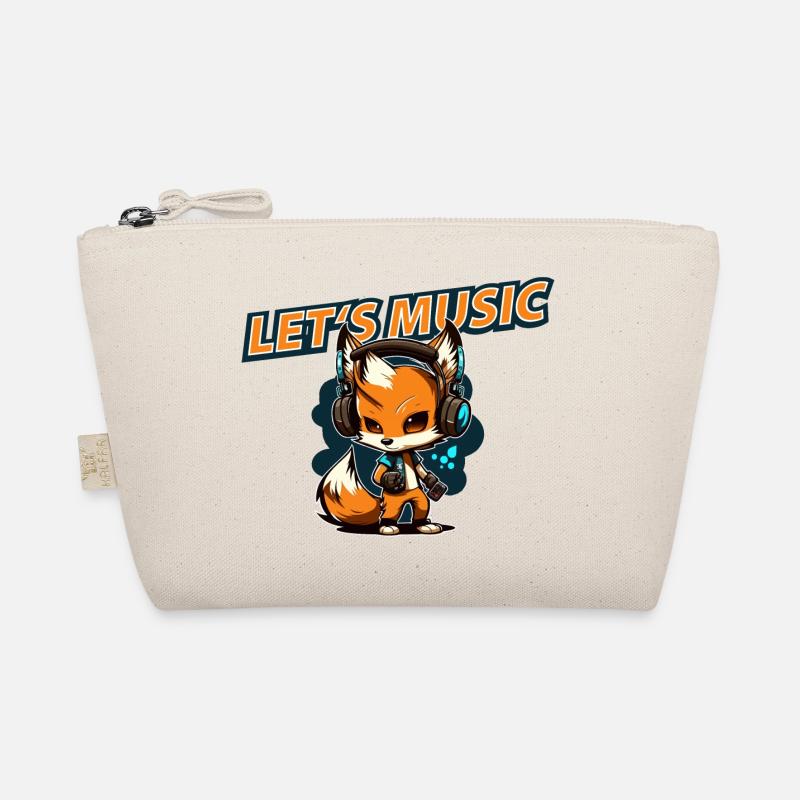 Music Fox - Organic Pouch - nature
