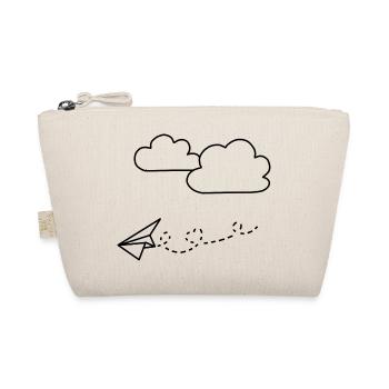 Paper airplane - Organic Pouch - nature - Front