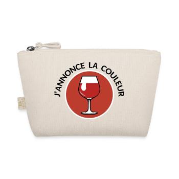 annonce couleur vin rouge alcool humour tenir tien - Trousse biologique - nature - Devant