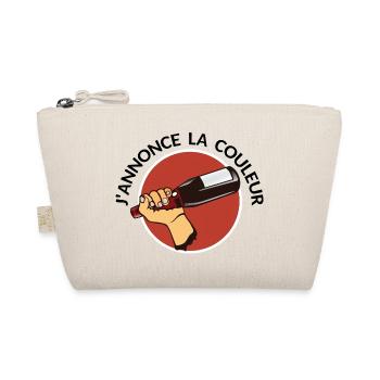 annonce couleur vin rouge alcool humour tenir tien - Trousse biologique - nature - Devant