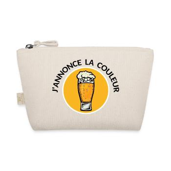 annonce couleur orange biere binouse mousse chope - Trousse biologique - nature - Devant
