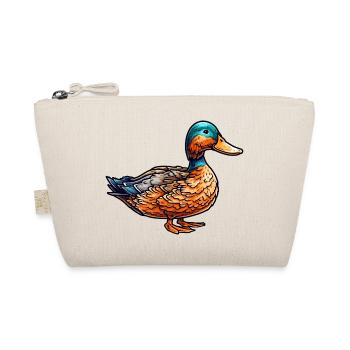 A very beautiful duck as a feathered poultry - Organic Pouch - nature - Front