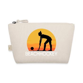 beachhockey beachhockeygirl strandhockey - Bio-Täschchen - Natur - Vorne