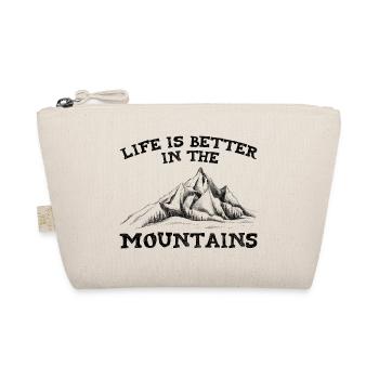 Mountain Mountains Mountaineering Hiking Climbing Nature - Organic Pouch - nature - Front