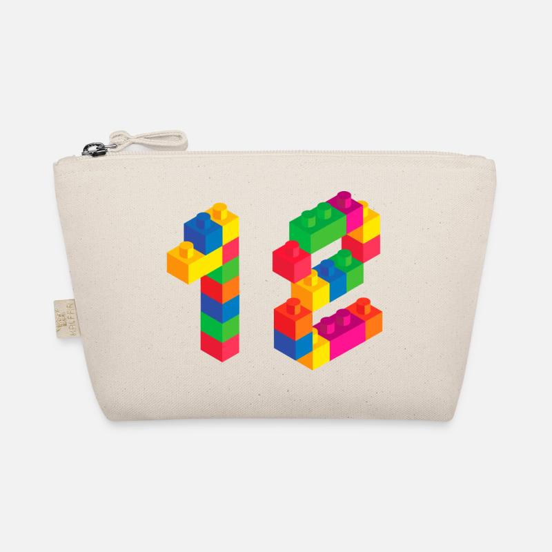 Mignon Block Building 12e anniversaire Cadeau 12 ans Trousse biologique