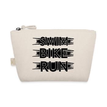 Triathlon Natation Bike Run Marathon - Trousse biologique - nature - Devant