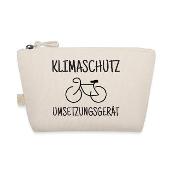 Klimaschutz- Umsetzungs- Gerät - Bio-Täschchen - Natur - Vorne