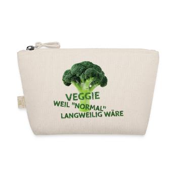 Veggie-weil "normal" langweilig wäre 2.0 - Bio-Täschchen - Natur - Vorne