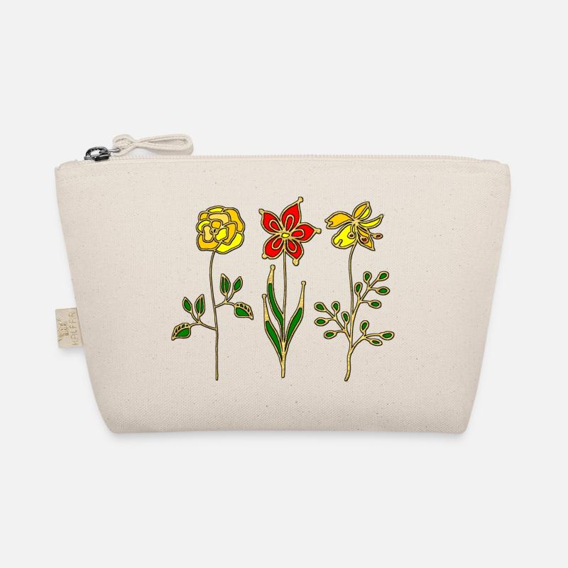 Blumen Bio-Täschchen