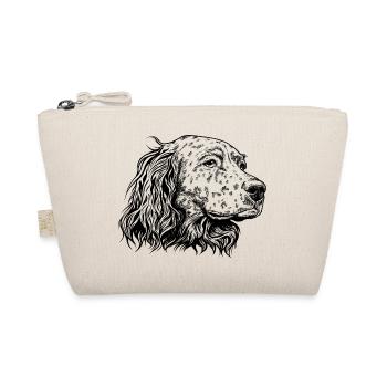 Portrait de setter anglais s - Trousse biologique - nature - Devant