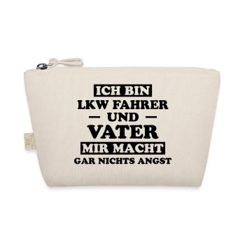 LKW Fahrer Fun Lustiges Spruch LKW Fahrer Geschenk - Bio-Täschchen - Natur - Vorne