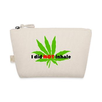 Cannabis - I did not inhale - Organic Pouch - nature - Front