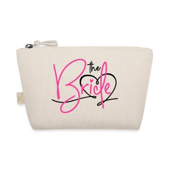THE BRIDE - BRIDE BACHELORETTE PARTY 2025 - Organic Pouch - nature - Front