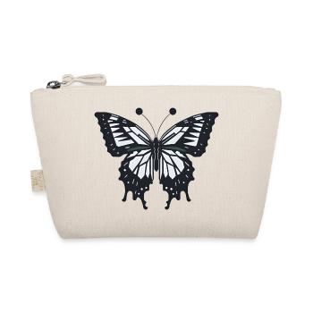 Simpe Design Butterfly - Organic Pouch - nature - Front