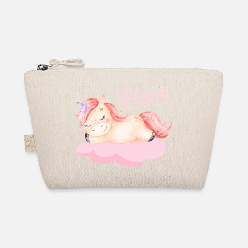 Einhorn - Bio-Täschchen - Natur
