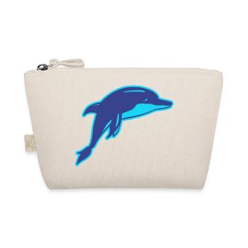 The Dolphin - Organic Pouch - nature - Front