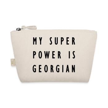 Mon super pouvoir est géorgien - Trousse biologique - nature - Devant