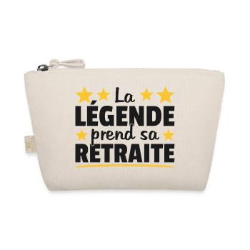 La Légende Prend Sa Retraite 2023 Idée Cadeau - Trousse biologique - nature - Devant