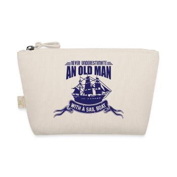 Old man sail boat - Bio-Täschchen - Natur - Vorne