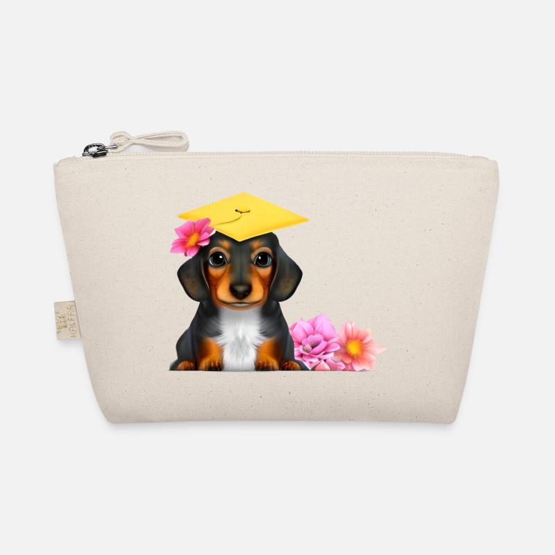 Bachelor Dachshund School Leaving Certificate Studies Dogs Trousse biologique
