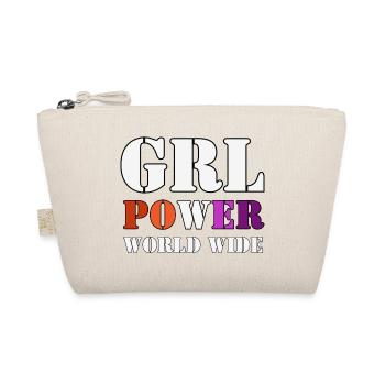 Girl Power - Organic Pouch - nature - Front