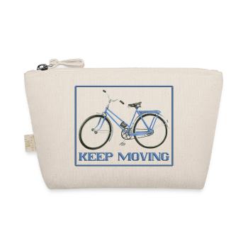 keep moving - Organic Pouch - nature - Front