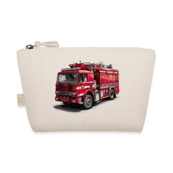 Combattre les incendies avec le camion de pompiers - Trousse biologique - nature - Devant