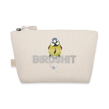 Birdshit großartig - Bio-Täschchen - Natur - Vorne