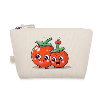 Bak and bik kawaii tomatoes - Organic Pouch - nature - Front