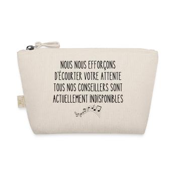 nous nous efforçons d'écourter votre attente - Trousse biologique - nature - Devant