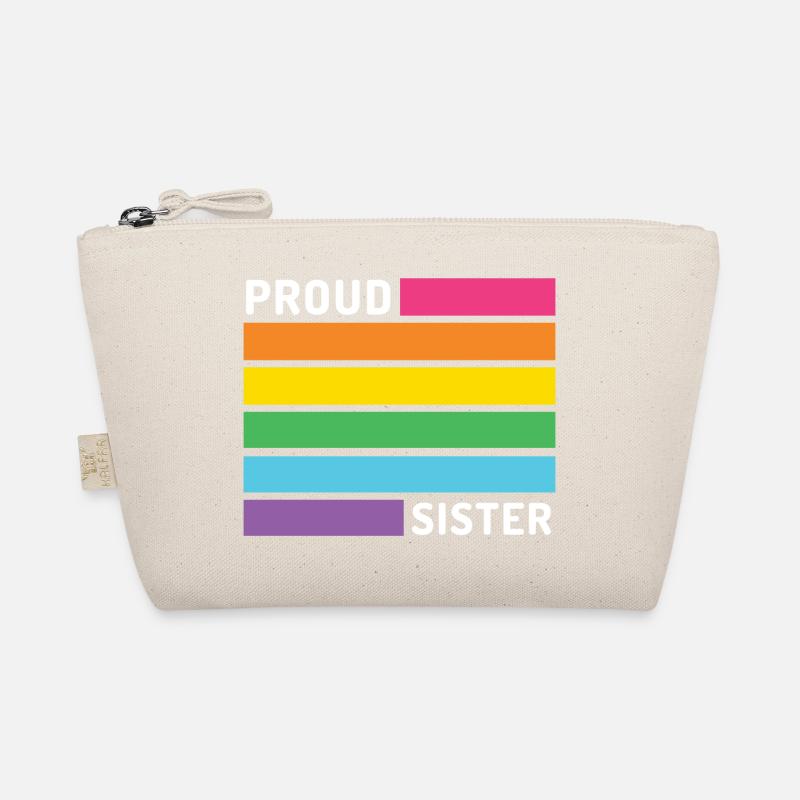 Pride Month LGBT - Proud Sister Organic Pouch