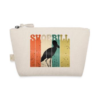 Shoebill Bird Ornithologist Forest I Gift - Organic Pouch - nature - Front
