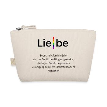 Liebelgbtq - Bio-Täschchen - Natur - Vorne