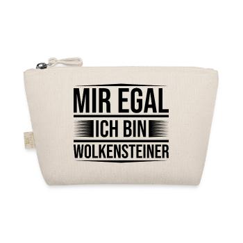 Wolkenstein mir egal - Bio-Täschchen - Natur - Vorne