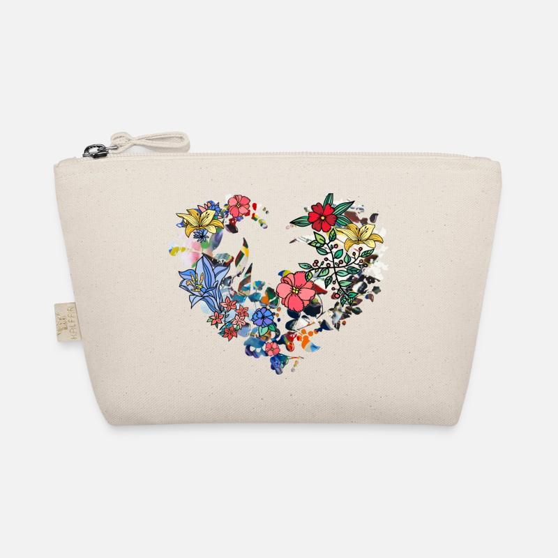 Coeur de fleur, Fleurs,Floral, Fleur Trousse biologique
