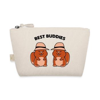 Hamster Best Buddies - Organic Pouch - nature - Front
