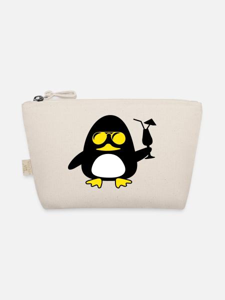 Beach Duck - Organic Pouch - nature - Front