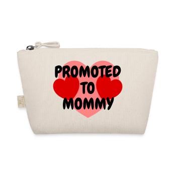 Mom-to-be Mom Mommy Mom Pregnancy - Organic Pouch - nature - Front